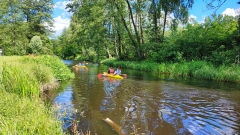 Spływ kajakowy rzeką Włodawką